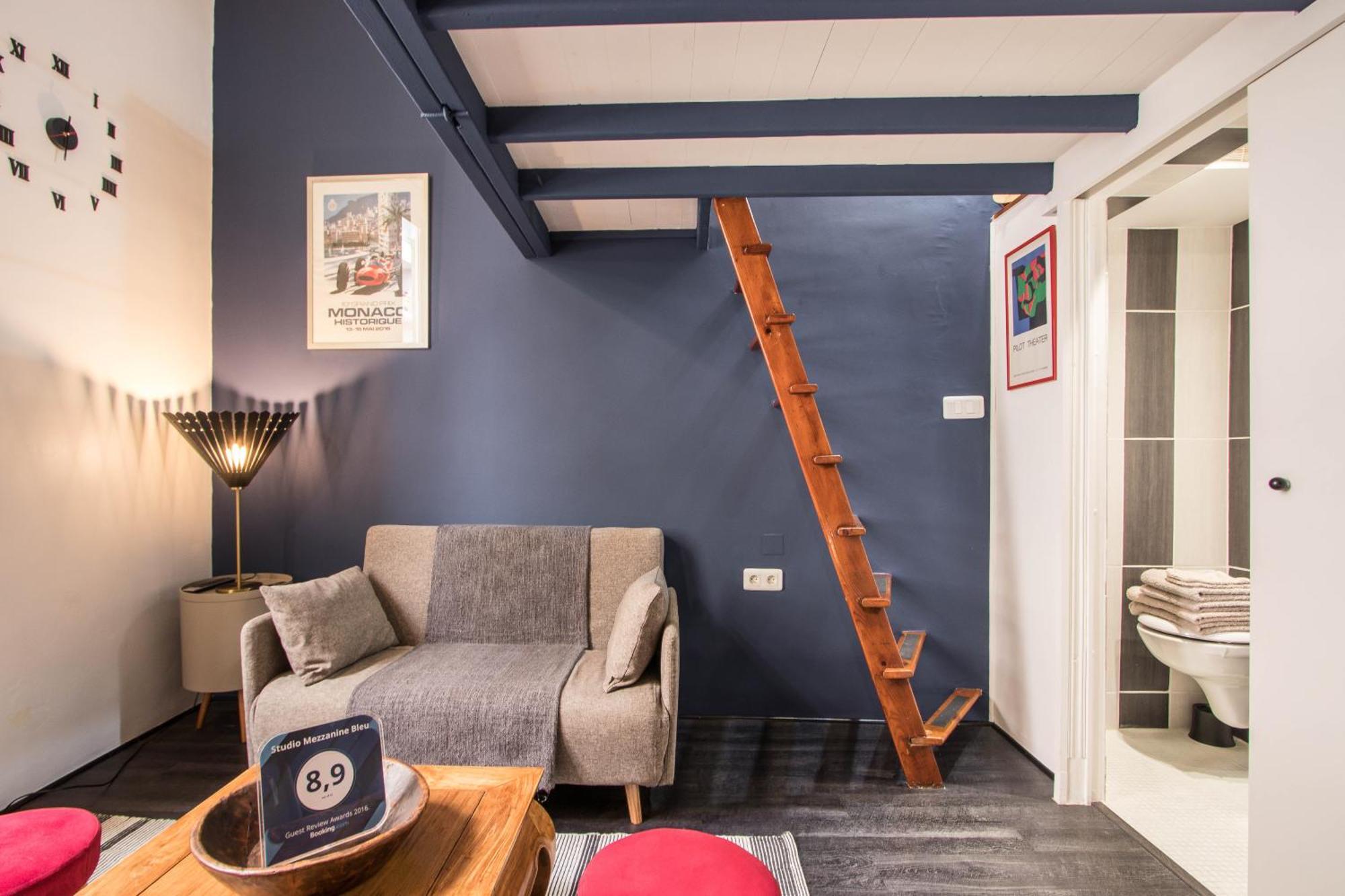 Studio Mezzanine Bleu Roquebrune-Cap-Martin Exterior photo
